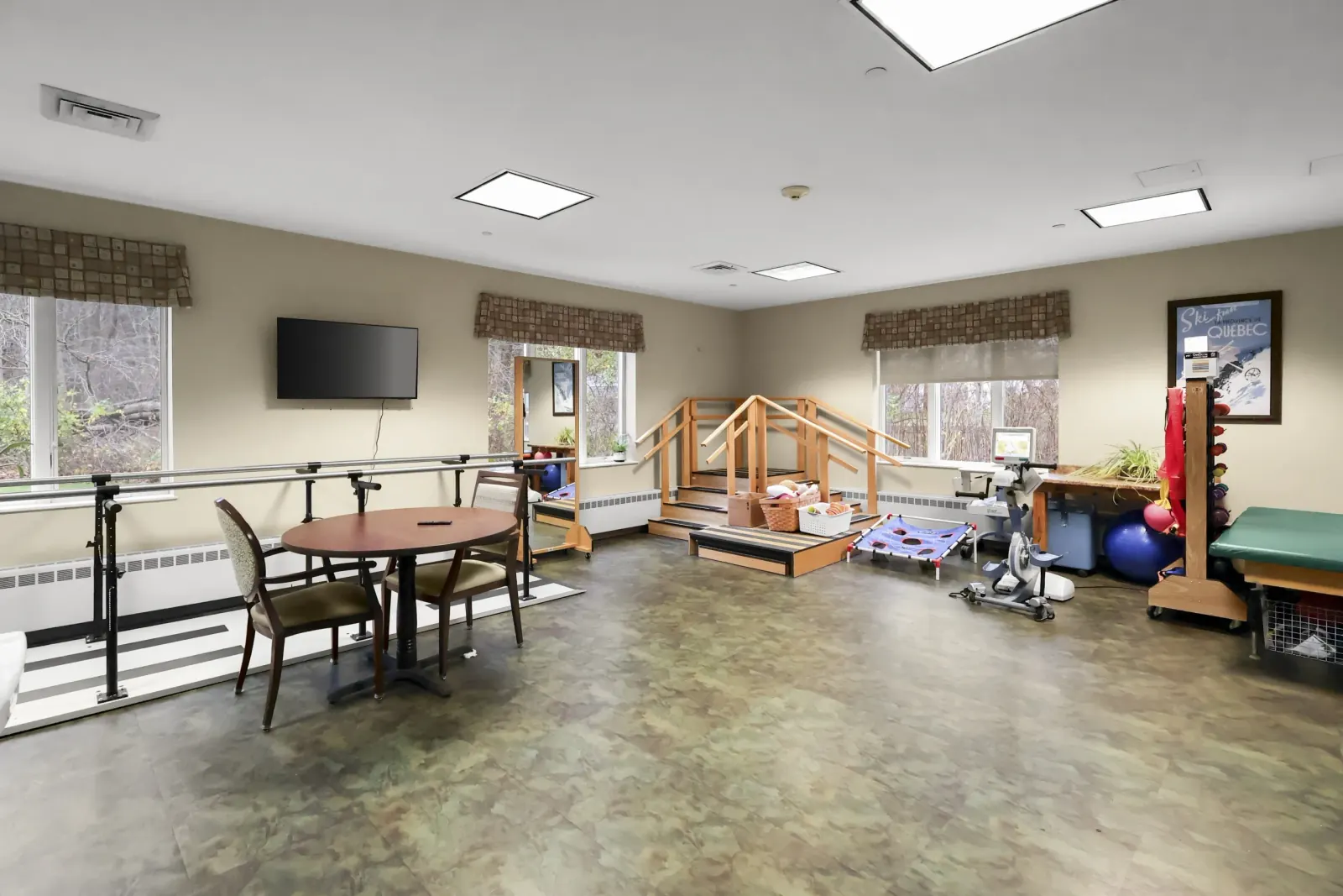 In-house rehabilitation team nursing home Hingham MA South Shore